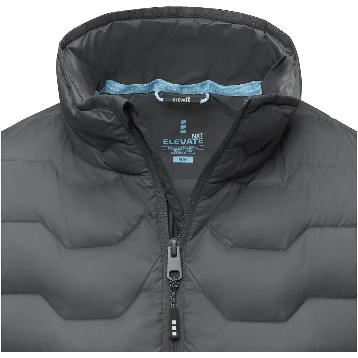 GRS isolierter Daunen-Bodywarmer aus recyceltem Material für Herren – Ansicht 12