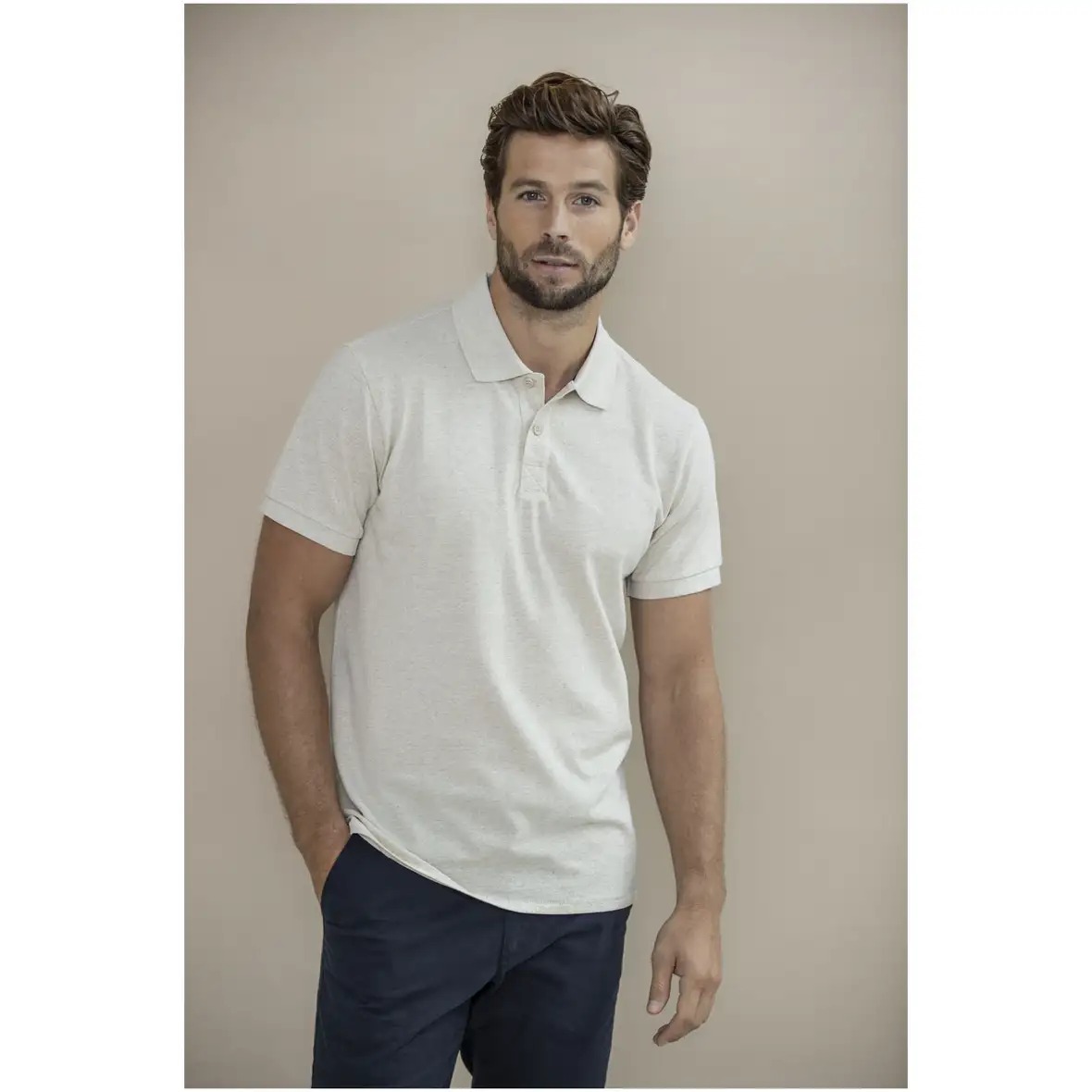 200 g/m² Aware™ Polo Unisex aus recyceltem Material – Ansicht 12