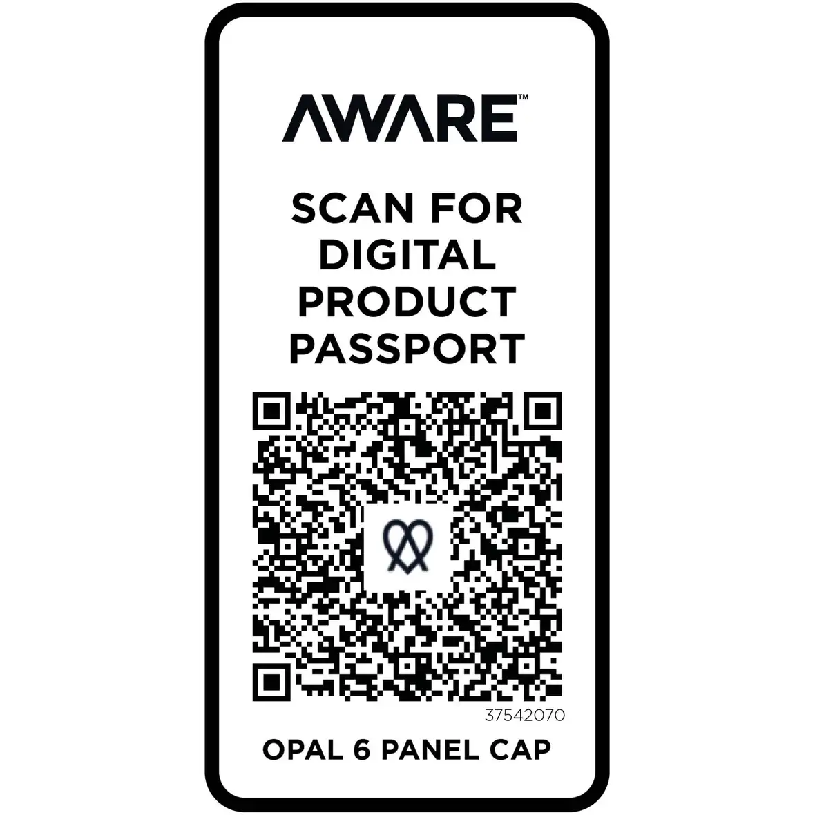 240 g/m² 6 Segmenten Aware™ recycelte Kappe – Ansicht 9