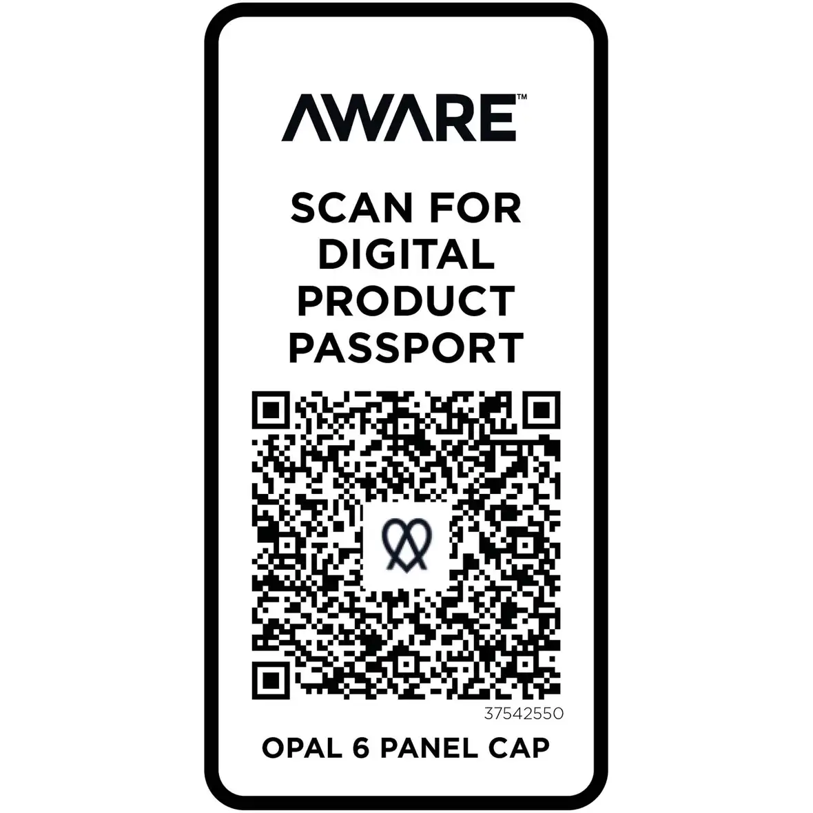 240 g/m² 6 Segmenten Aware™ recycelte Kappe – Ansicht 14