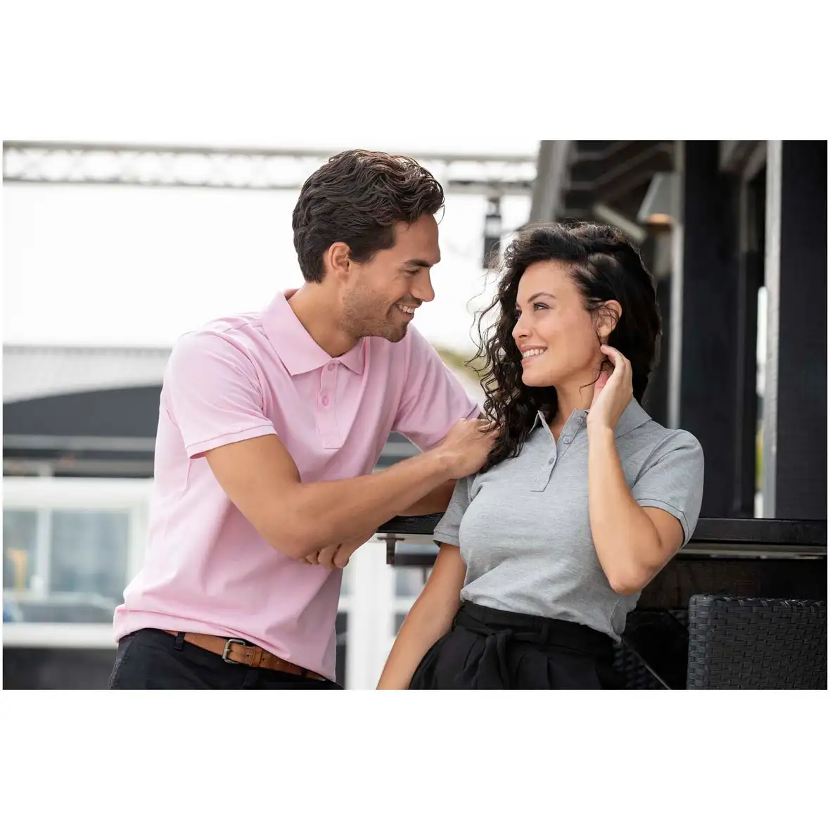 200 g/m² Poloshirt für Herren – Ansicht 23