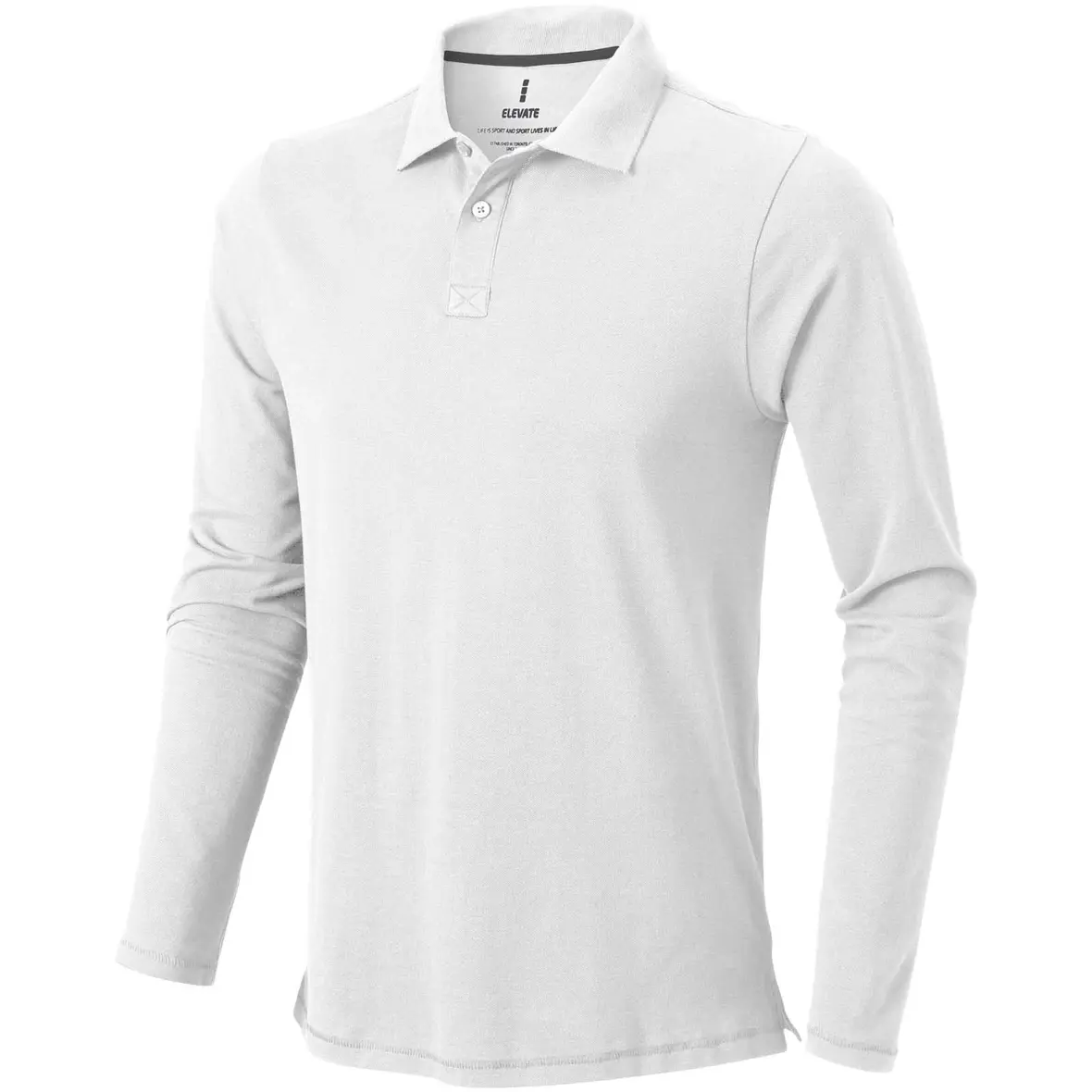 180 g/m² Langarm Poloshirt für Herren