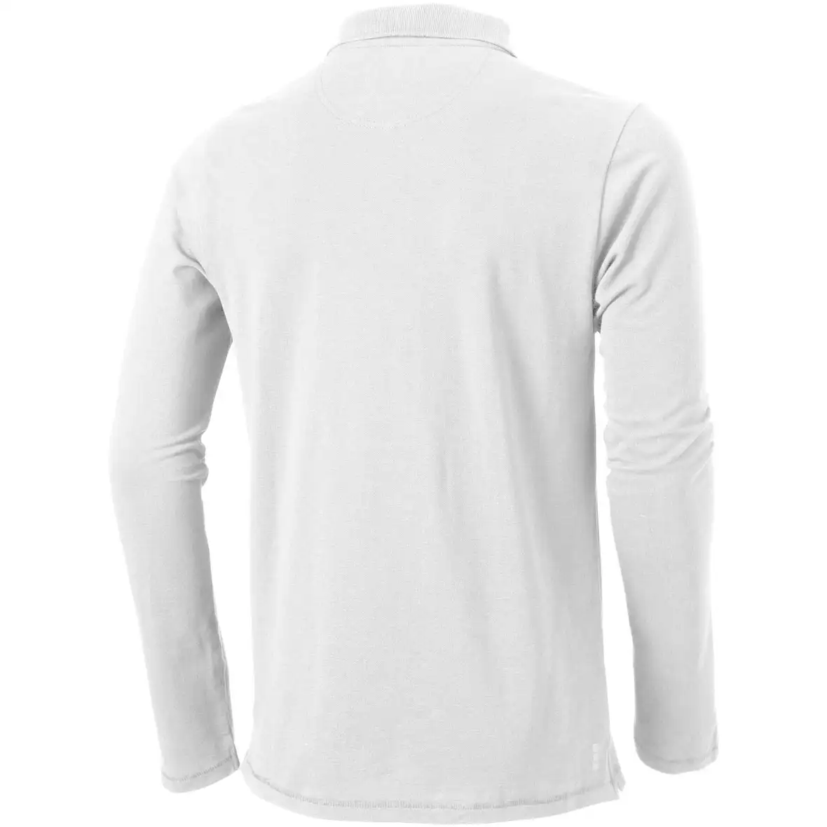 180 g/m² Langarm Poloshirt für Herren – Ansicht 2