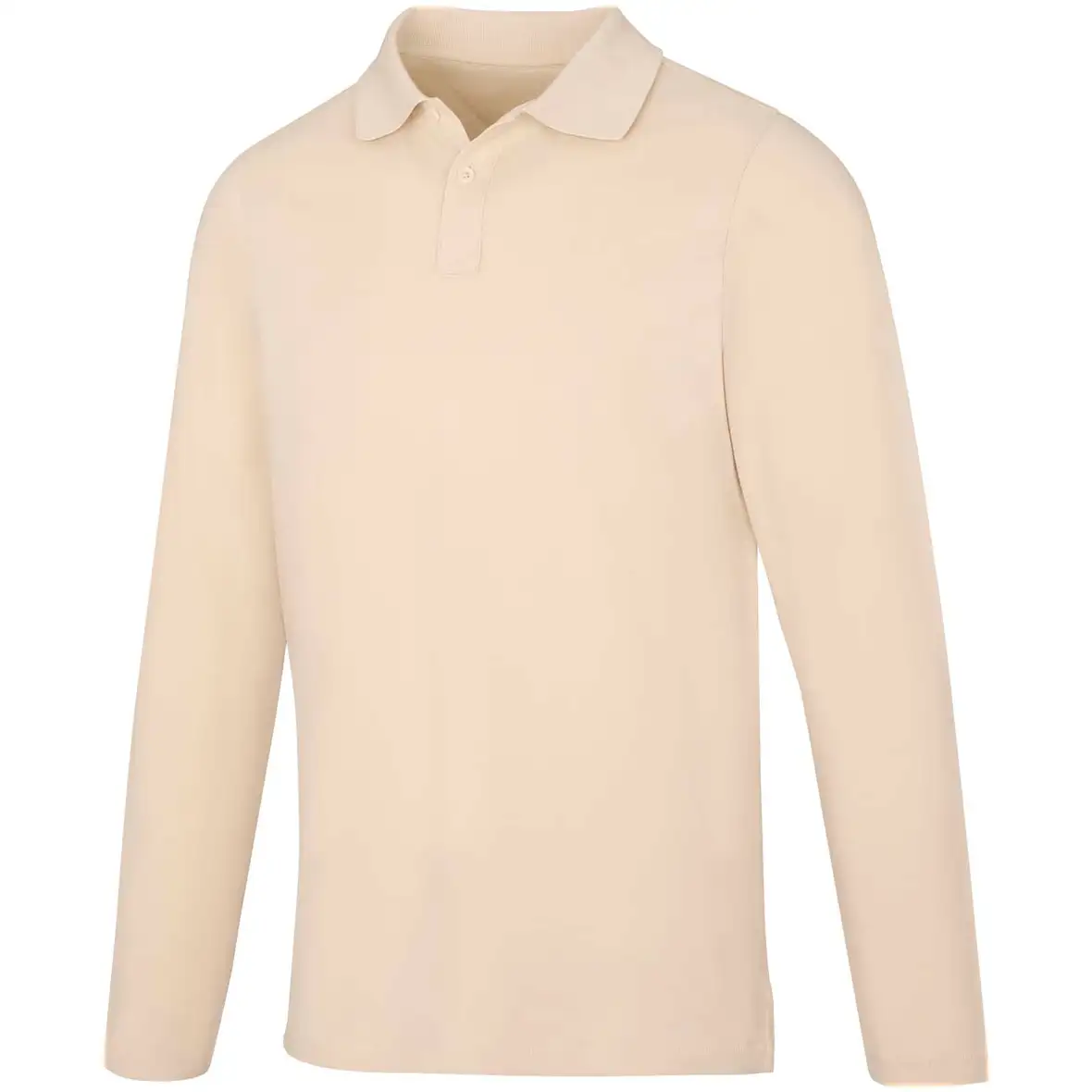 180 g/m² Langarm Poloshirt für Herren – Ansicht 6