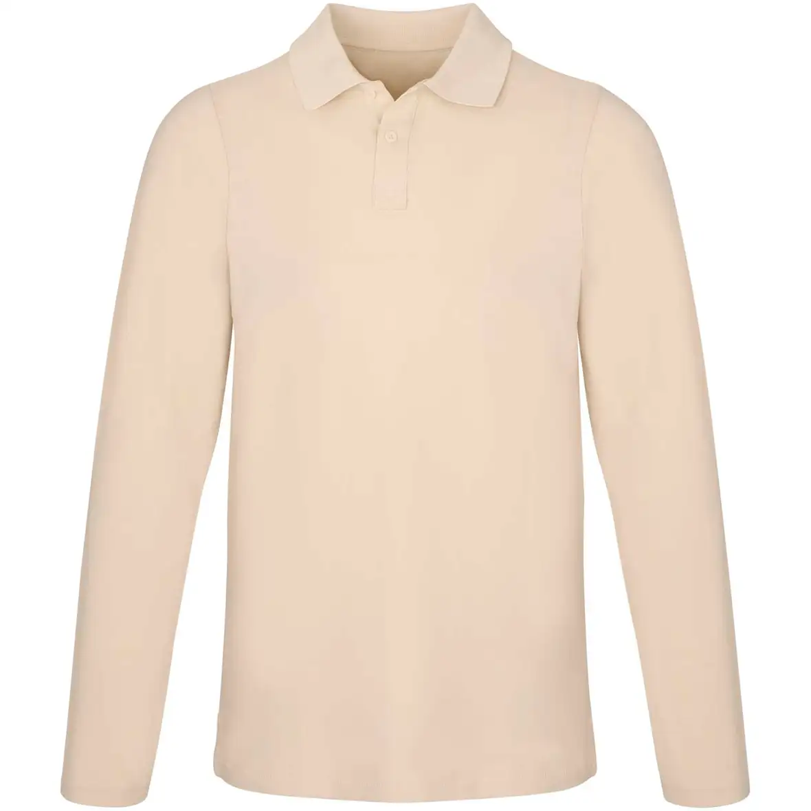 180 g/m² Langarm Poloshirt für Herren – Ansicht 7