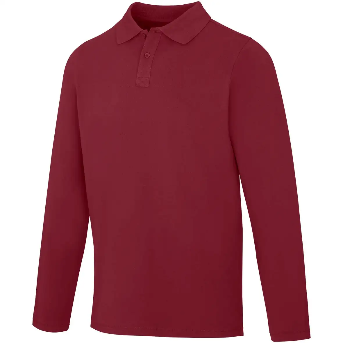 180 g/m² Langarm Poloshirt für Herren – Ansicht 11