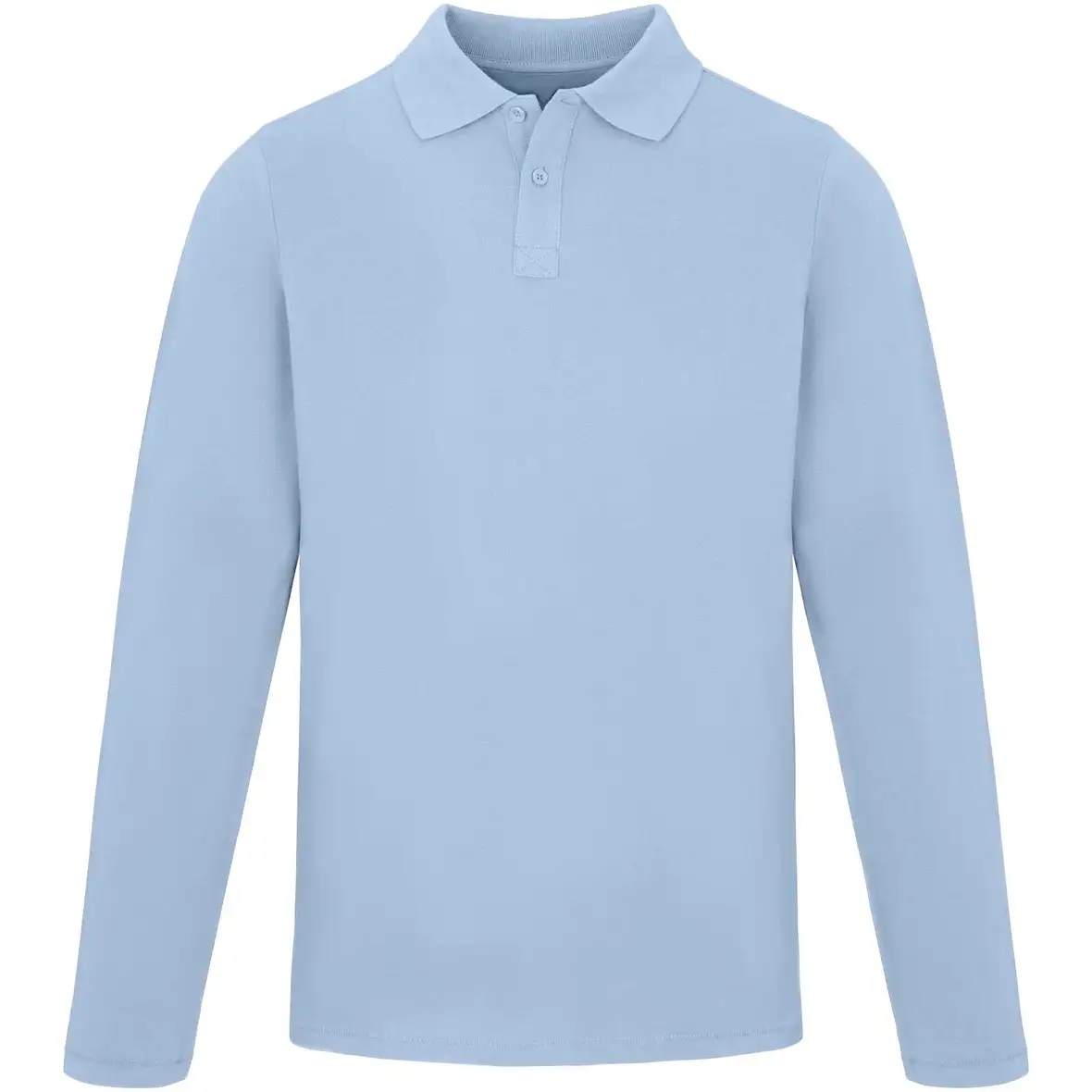 180 g/m² Langarm Poloshirt für Herren – Ansicht 27
