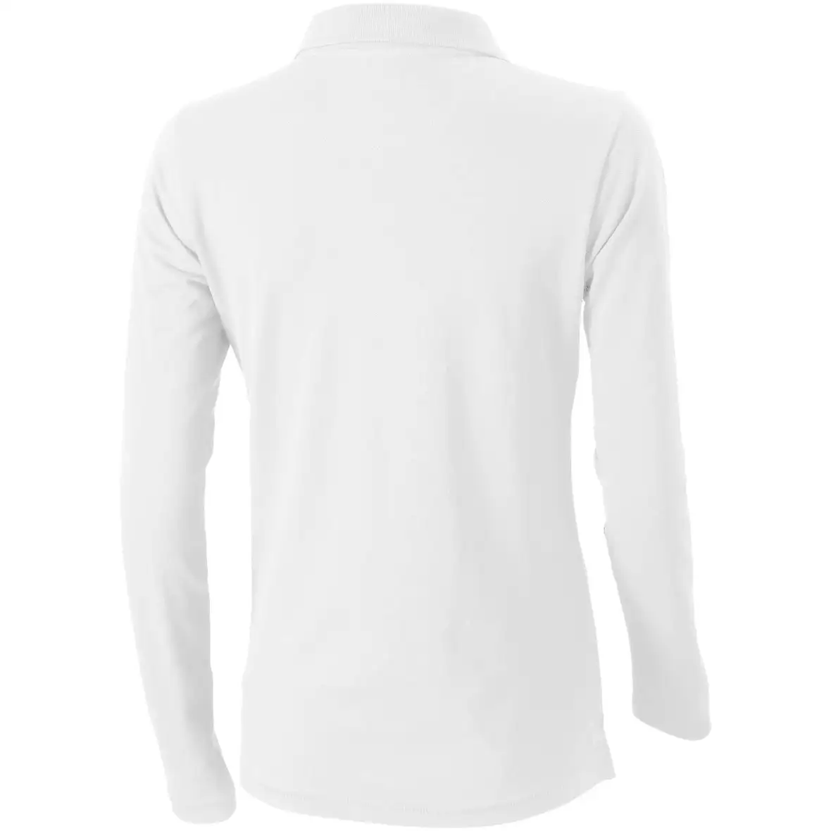 180 g/m² Langarm Poloshirt für Damen – Ansicht 2