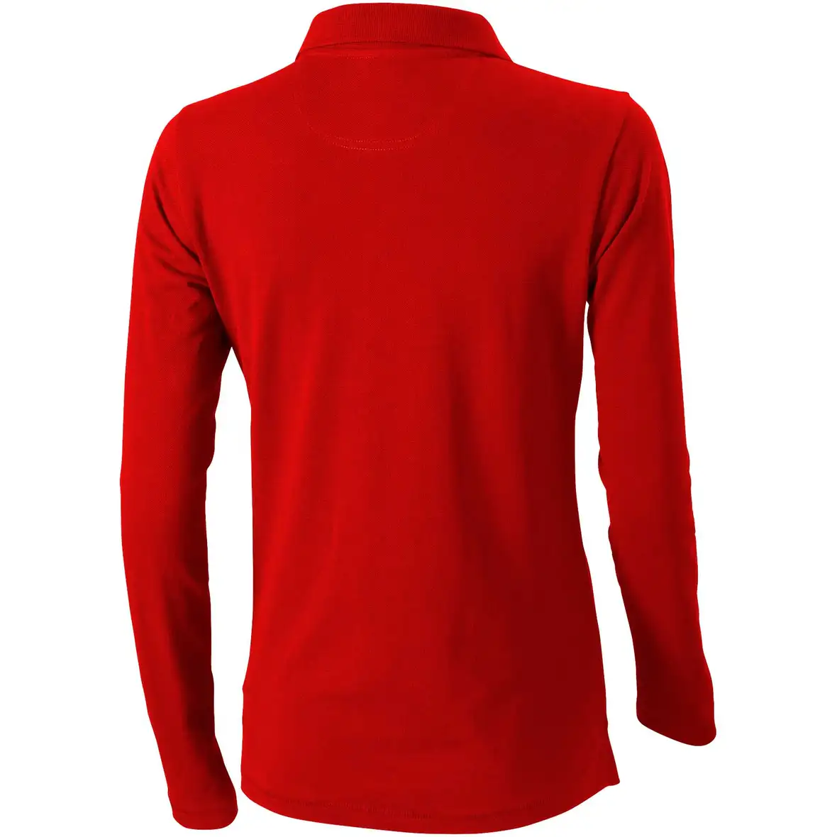 180 g/m² Langarm Poloshirt für Damen – Ansicht 17