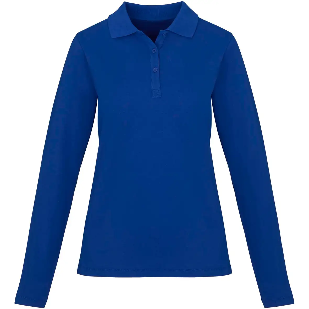 180 g/m² Langarm Poloshirt für Damen – Ansicht 32