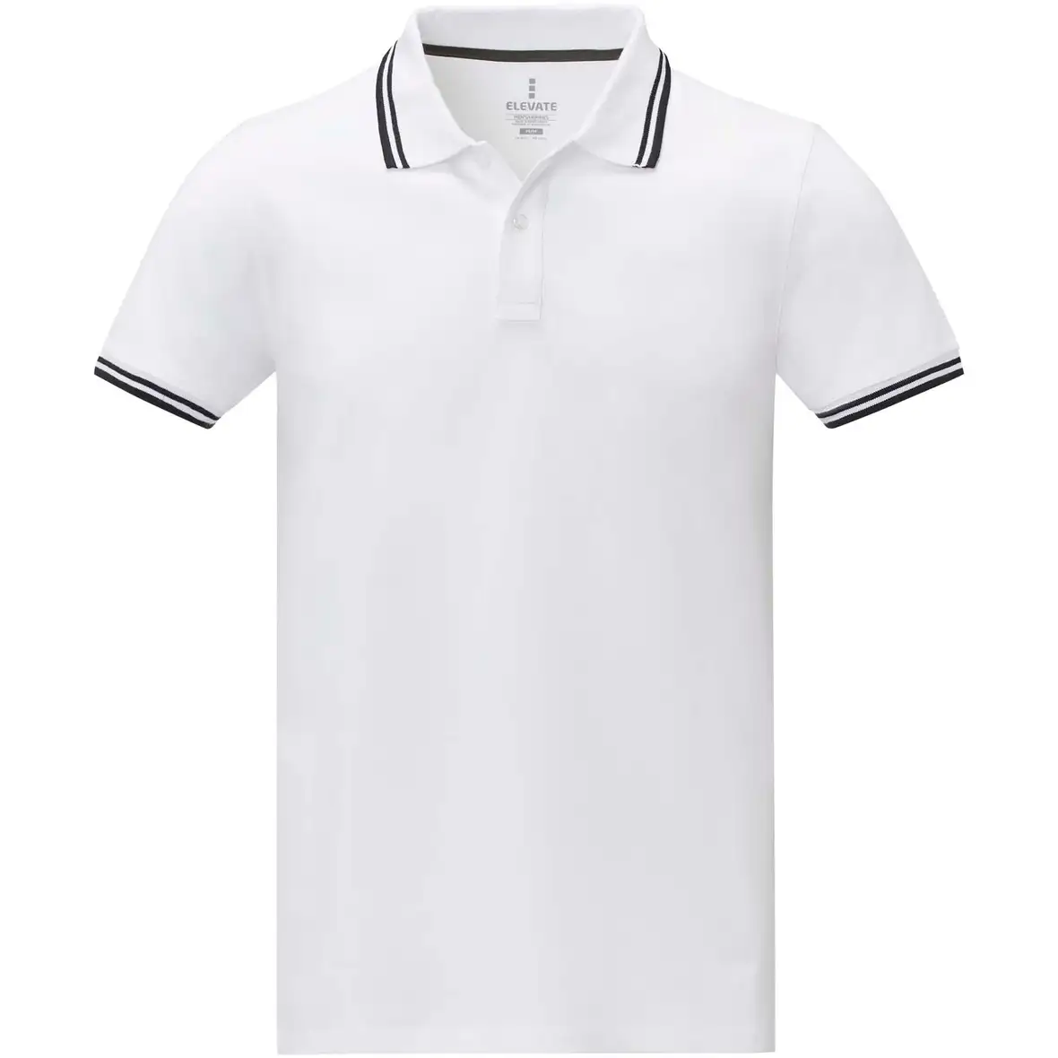 200 g/m² Polo mit abgesetztem Rand für Herren – Ansicht 2