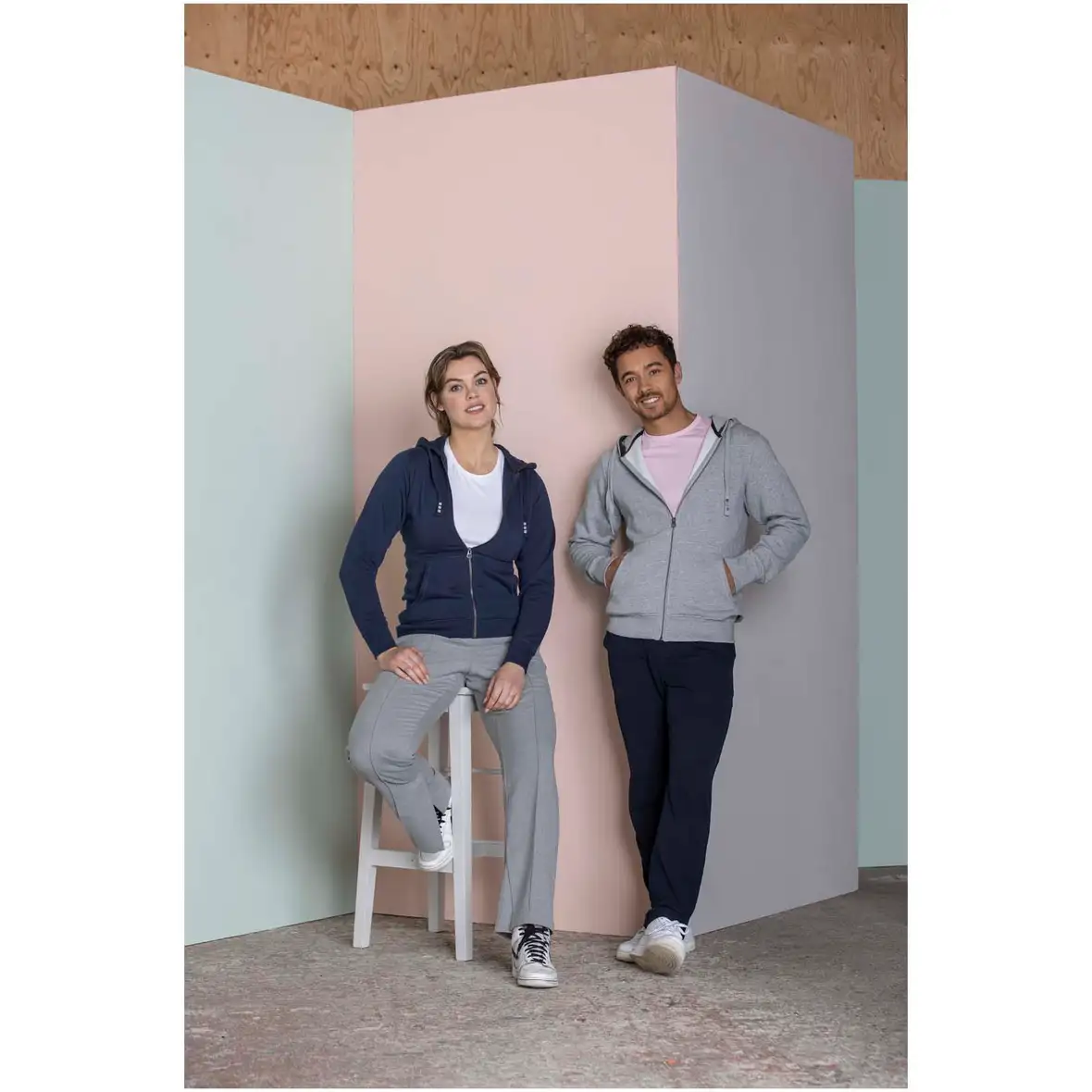 300 g/m² Kapuzensweatjacke Unisex – Ansicht 8