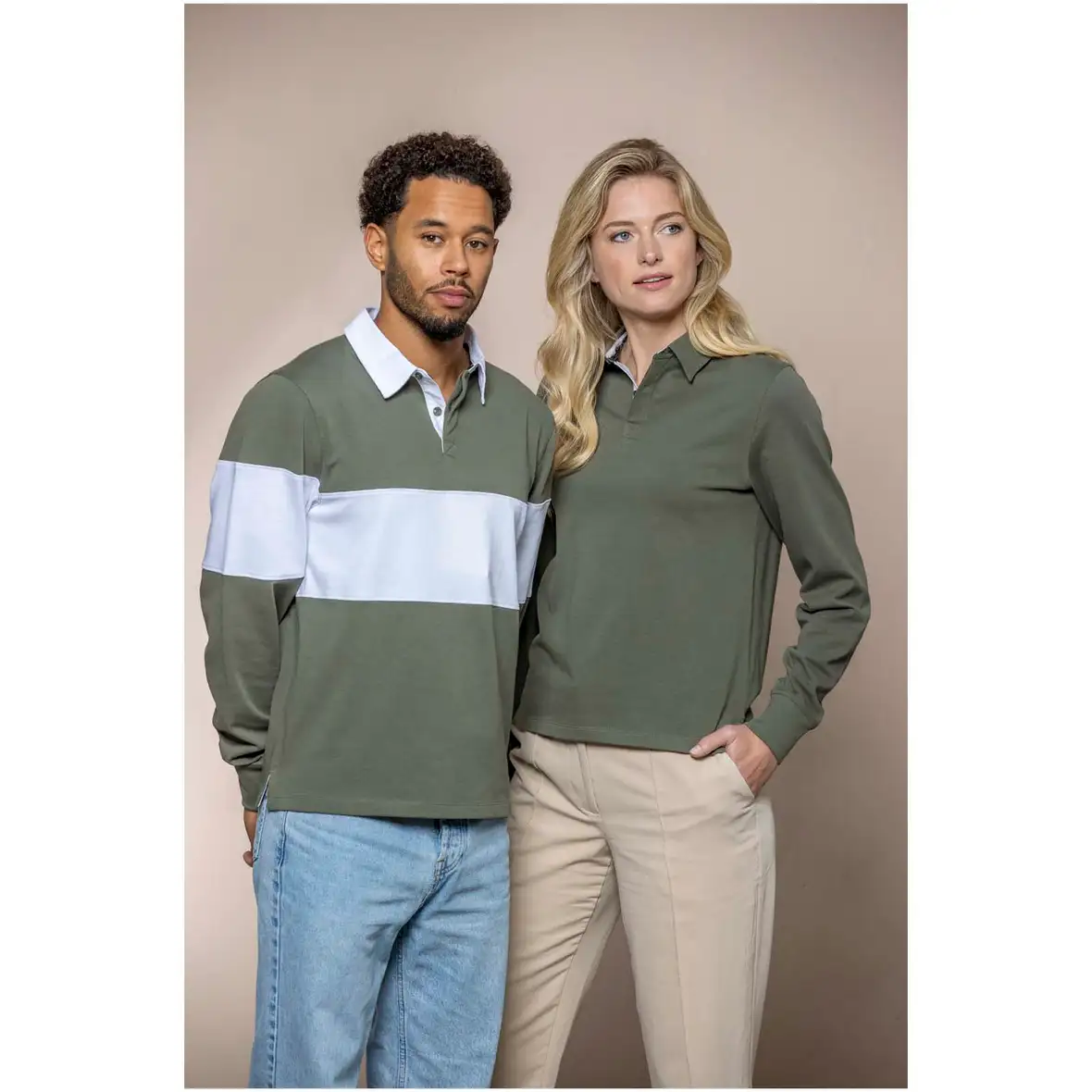 Rugby Polo Sweatshirt Unisex – Ansicht 10
