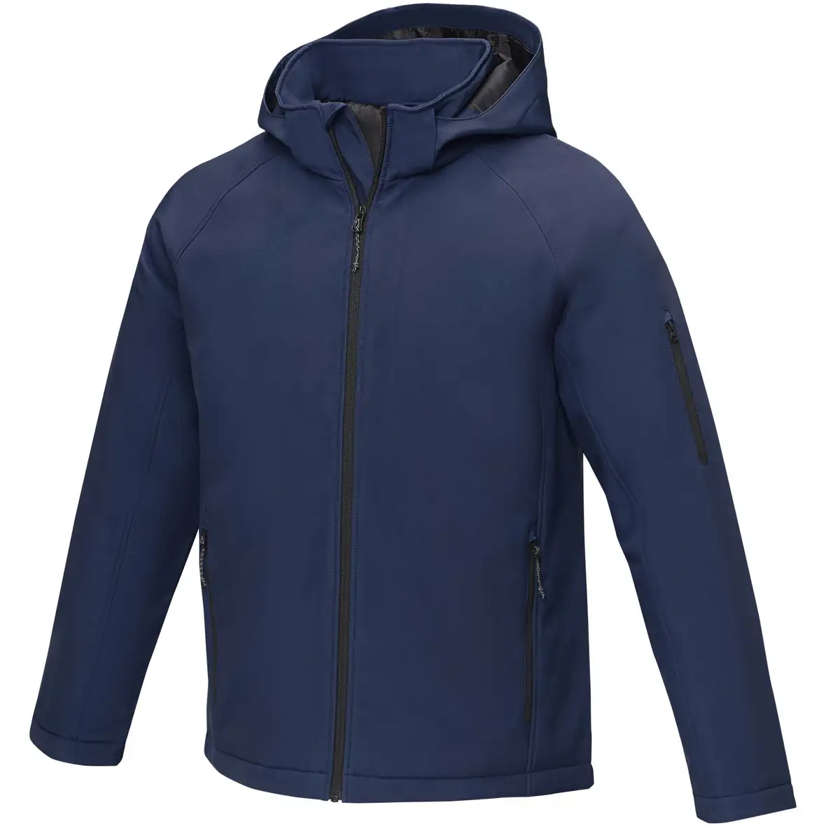 Wattierte Softshell Herrenjacke – Ansicht 1