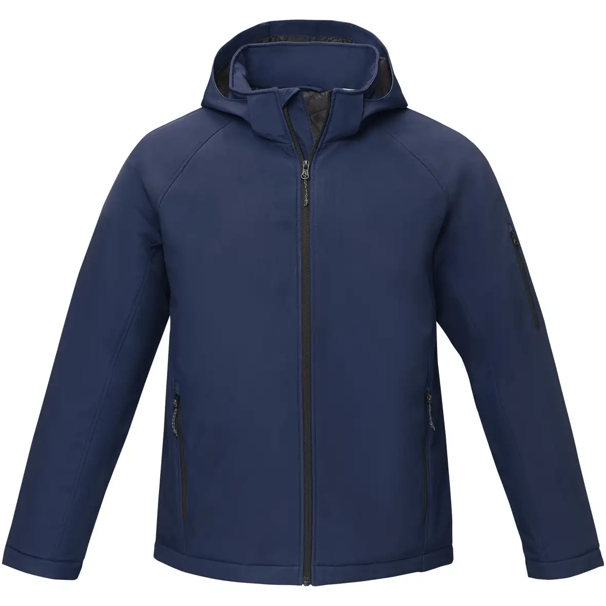 Wattierte Softshell Herrenjacke – Ansicht 2