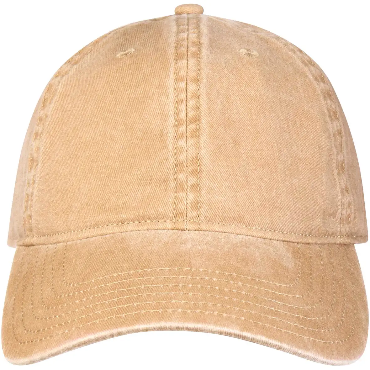270 g/m² Kappe mit 6 Segmenten washed – Ansicht 2