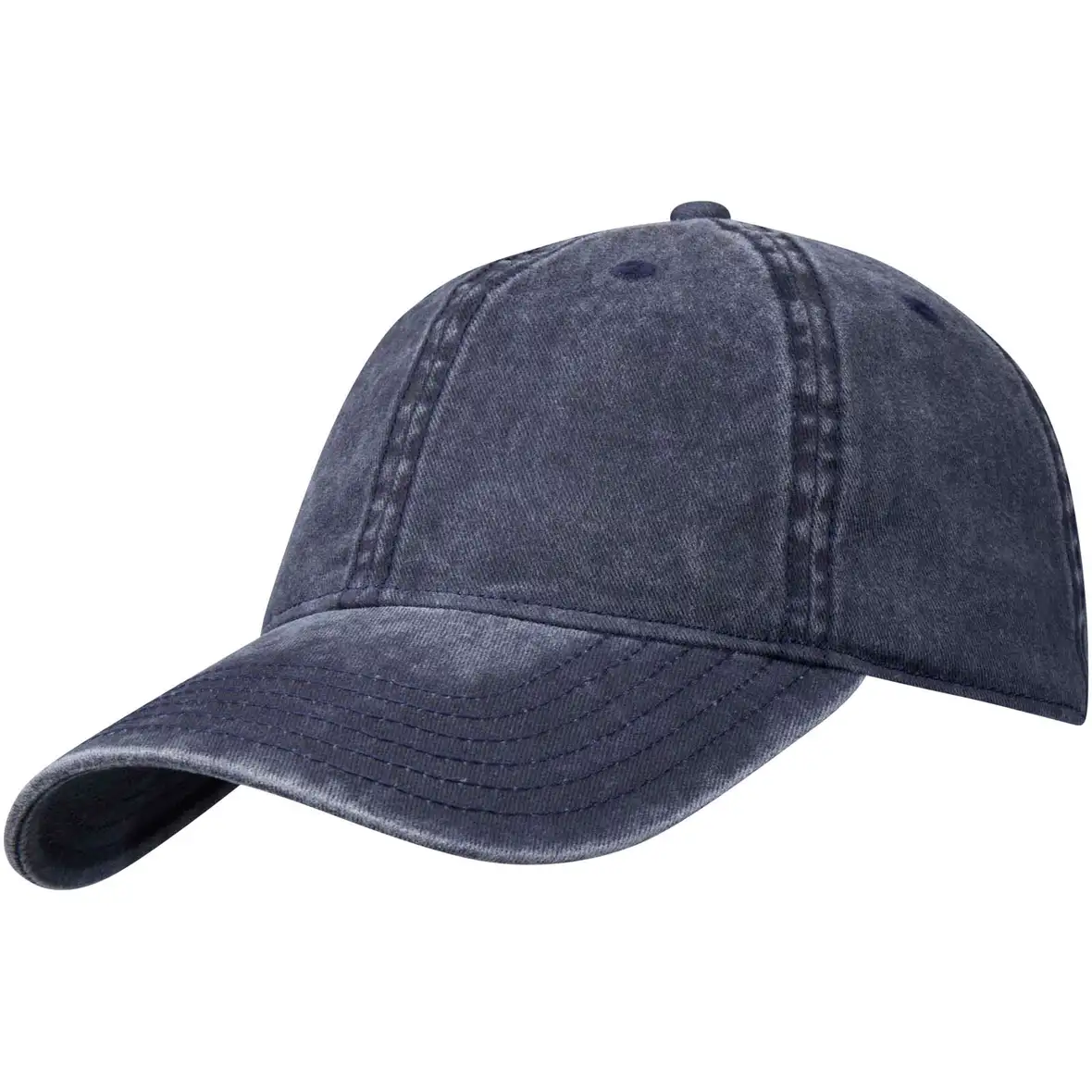 270 g/m² Kappe mit 6 Segmenten washed – Ansicht 7