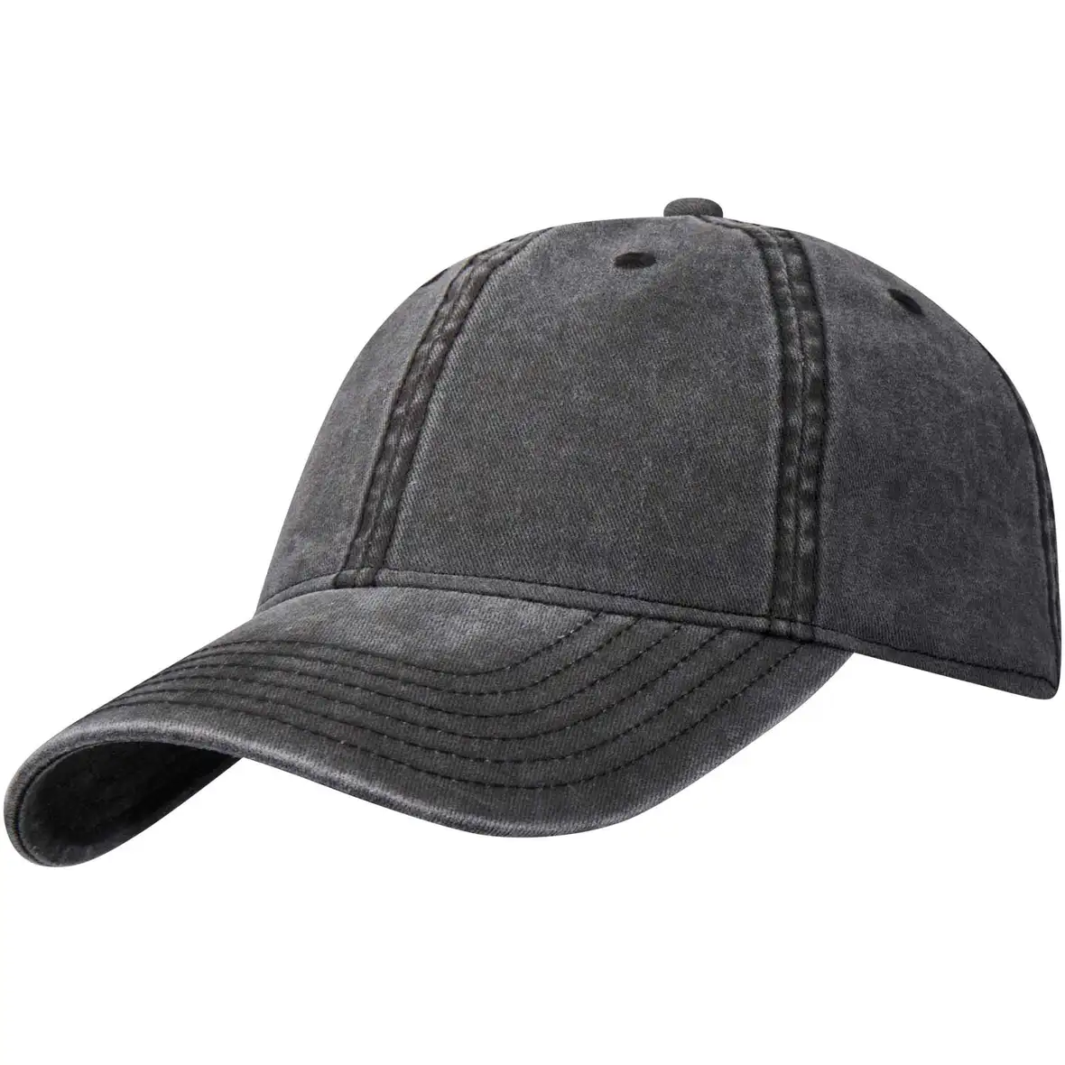 270 g/m² Kappe mit 6 Segmenten washed – Ansicht 10
