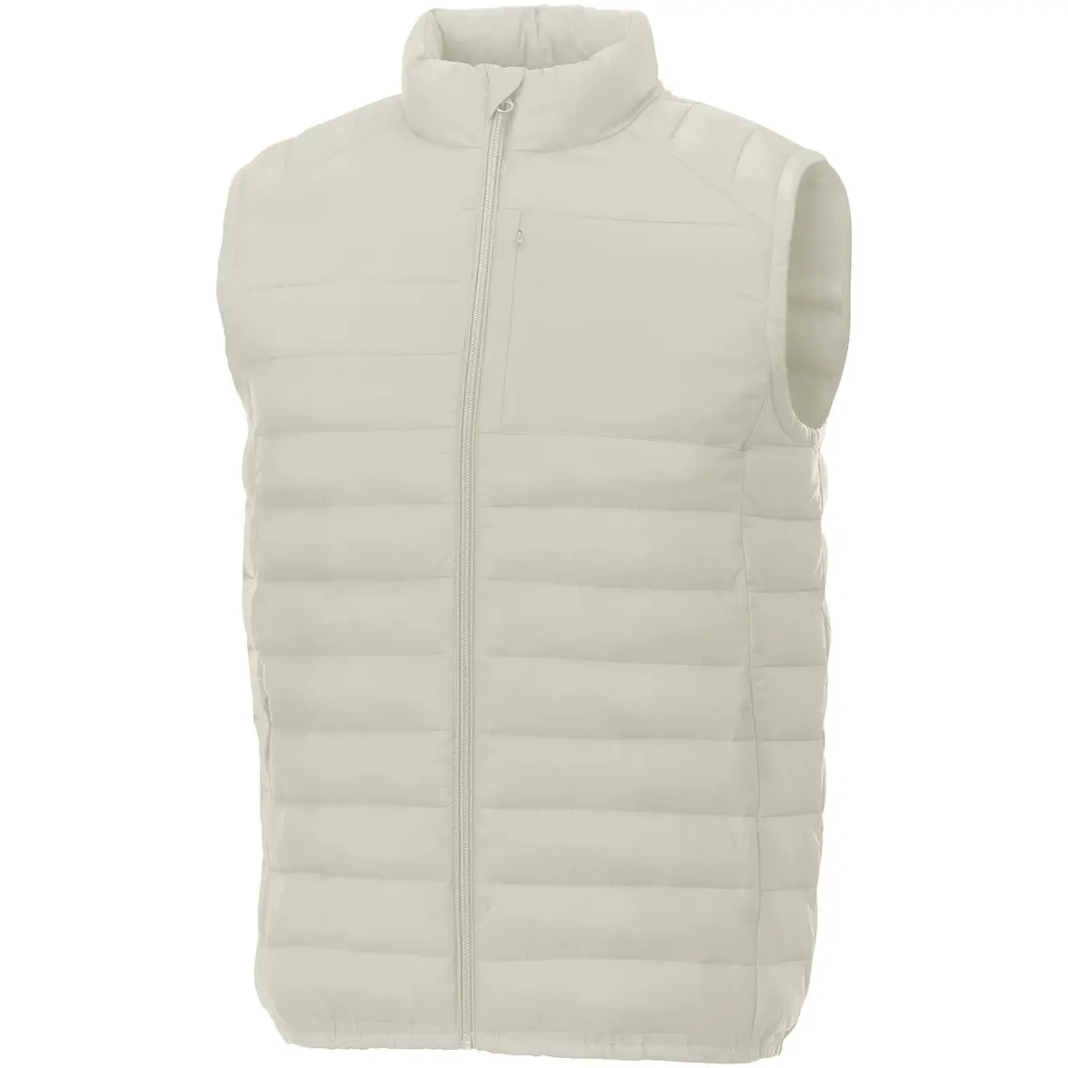 Recycelter wattierter Bodywarmer für Herren – Werbeartikel mit Logo bedrucken