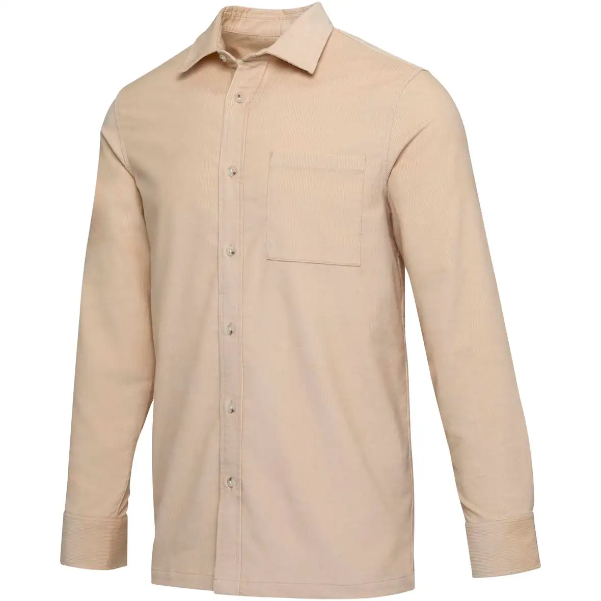 252 g/m² Hemd aus Cord Unisex – Ansicht 1