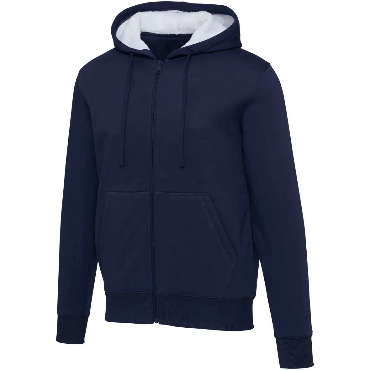 320 g/m² Sherpa-Kapuzenjacke mit Reißverschluss – Ansicht 1