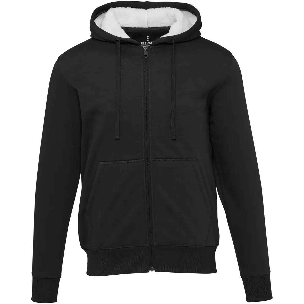 320 g/m² Sherpa-Kapuzenjacke mit Reißverschluss – Ansicht 8