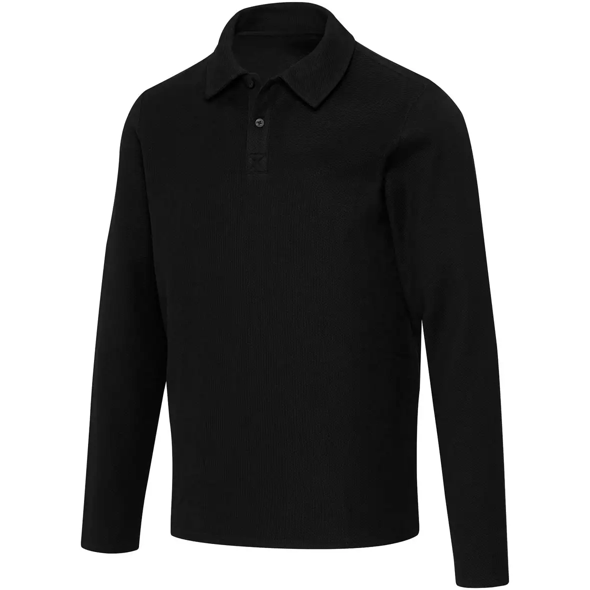 245 g/m² Langarm Poloshirt Unisex – Ansicht 9