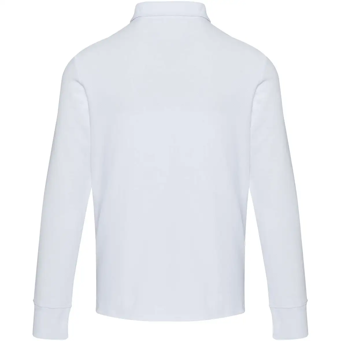 245 g/m² Langarm Poloshirt Unisex mit Reißverschluss – Ansicht 3