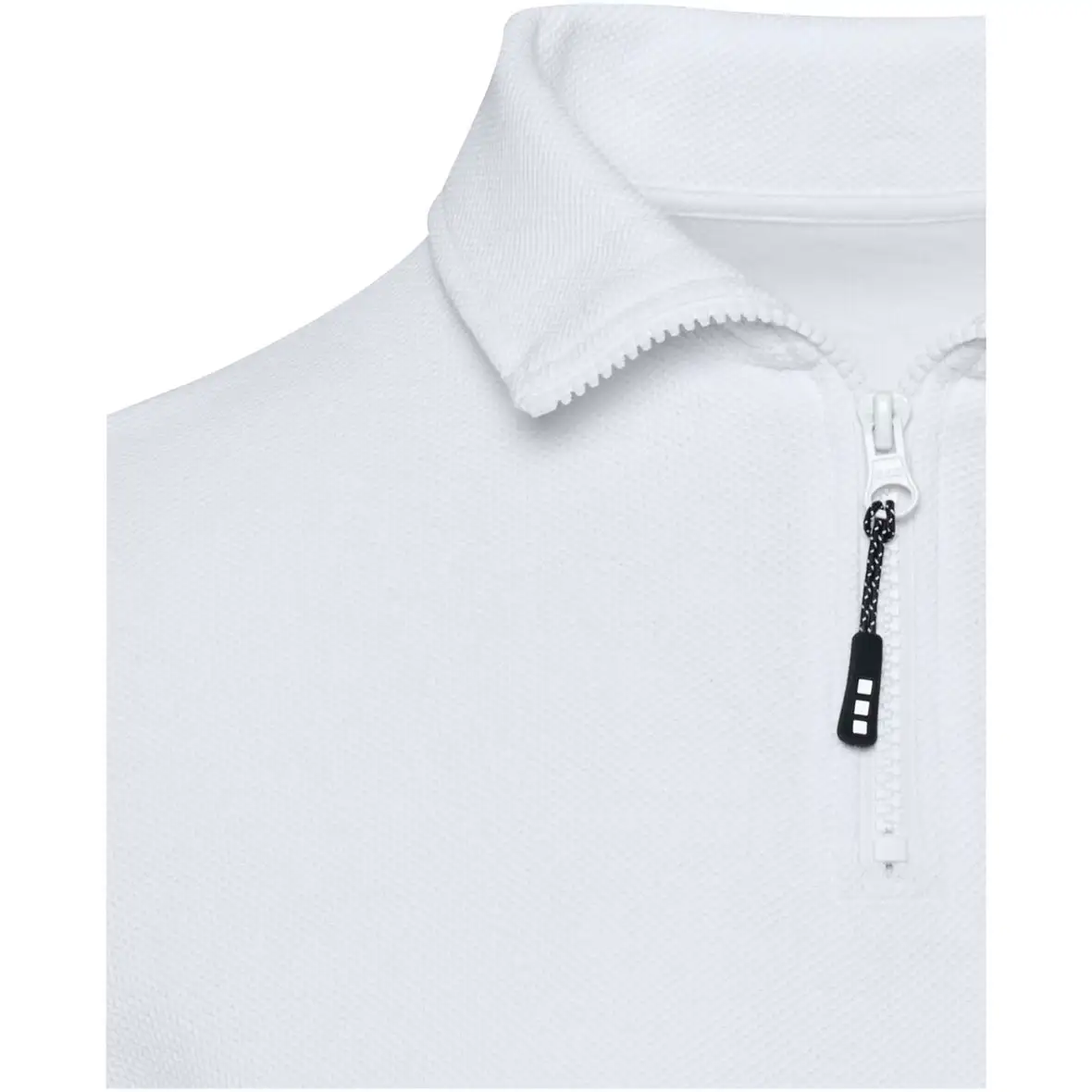 245 g/m² Langarm Poloshirt Unisex mit Reißverschluss – Ansicht 4