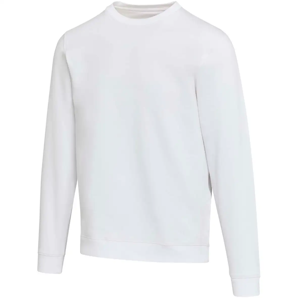280 g/m² Pullover mit Rundhalsausschnitt aus recycelter Bio Baumwolle (OCS), unisex – Ansicht 1