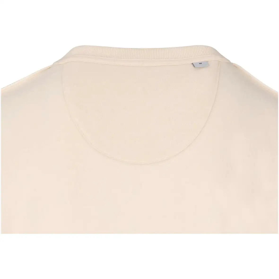 280 g/m² Pullover mit Rundhalsausschnitt aus recycelter Bio Baumwolle (OCS), unisex – Ansicht 8