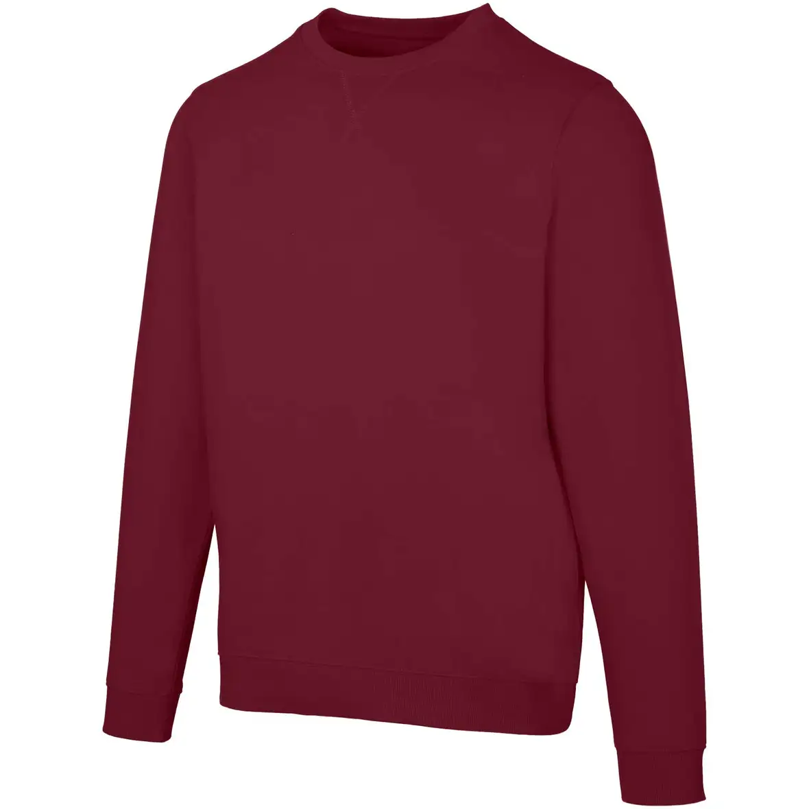 280 g/m² Pullover mit Rundhalsausschnitt aus recycelter Bio Baumwolle (OCS), unisex – Ansicht 15