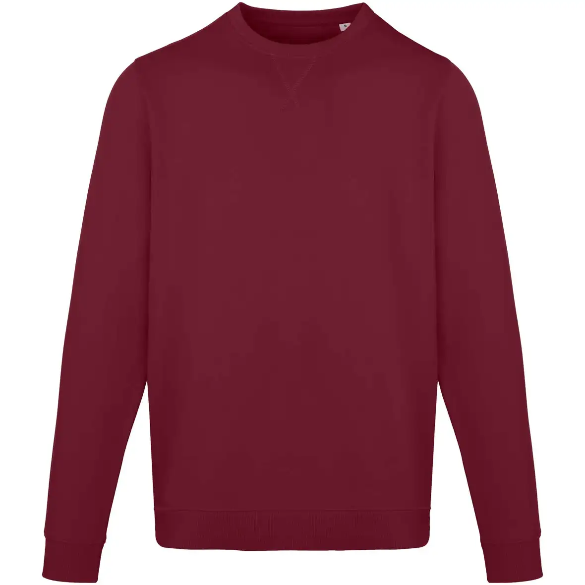 280 g/m² Pullover mit Rundhalsausschnitt aus recycelter Bio Baumwolle (OCS), unisex – Ansicht 16