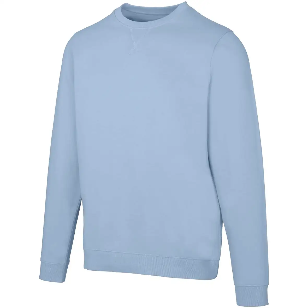 280 g/m² Pullover mit Rundhalsausschnitt aus recycelter Bio Baumwolle (OCS), unisex – Ansicht 20
