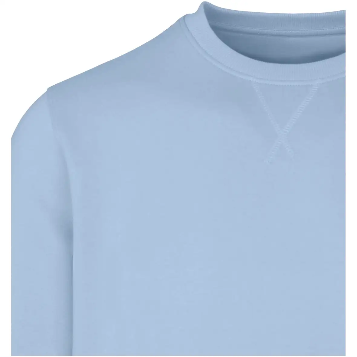 280 g/m² Pullover mit Rundhalsausschnitt aus recycelter Bio Baumwolle (OCS), unisex – Ansicht 24