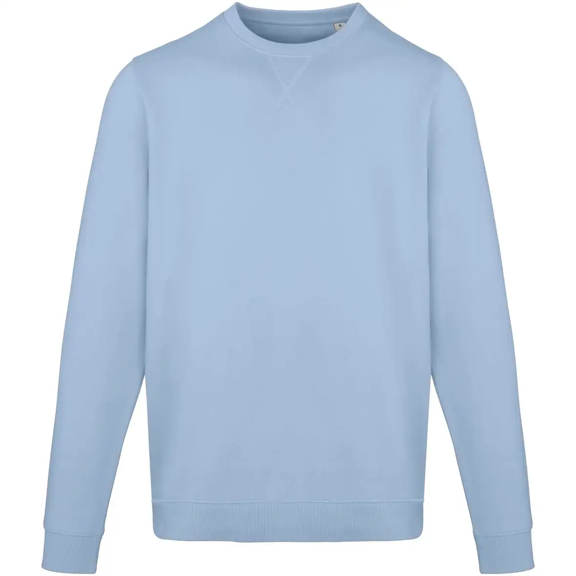 280 g/m² Pullover mit Rundhalsausschnitt aus recycelter Bio Baumwolle (OCS), unisex – Ansicht 21