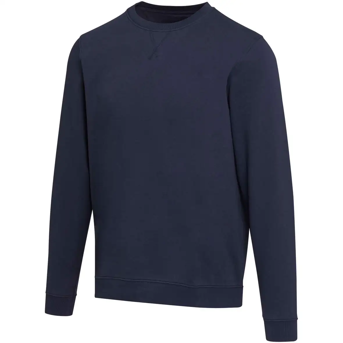 280 g/m² Pullover mit Rundhalsausschnitt aus recycelter Bio Baumwolle (OCS), unisex – Ansicht 30