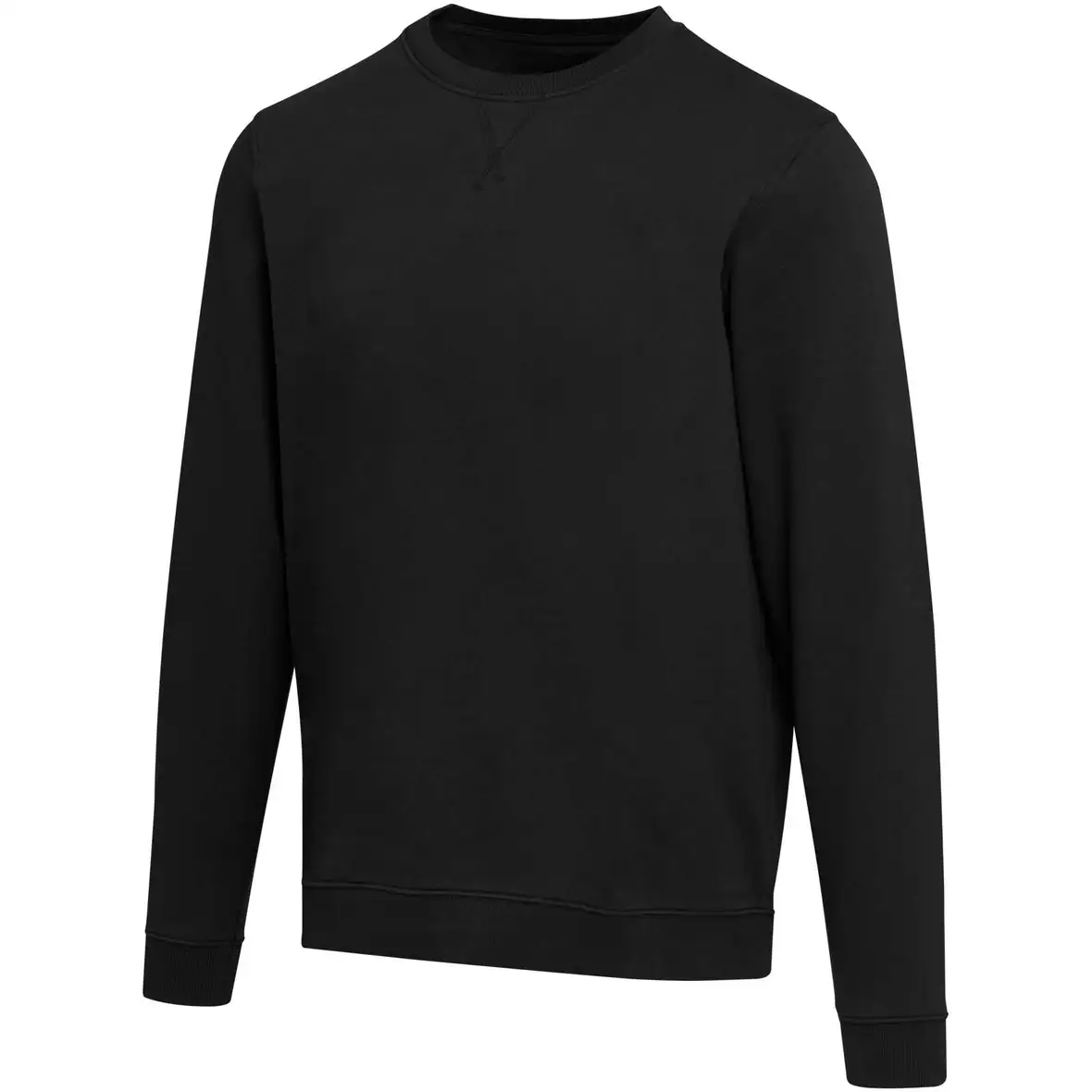 280 g/m² Pullover mit Rundhalsausschnitt aus recycelter Bio Baumwolle (OCS), unisex – Ansicht 35