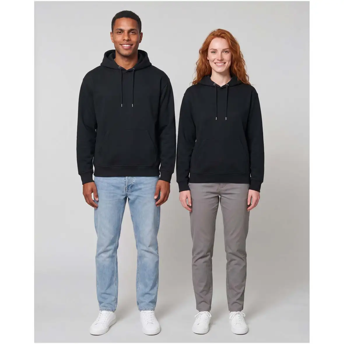 Oversize Kapuzenpullover aus recycelter 280 g/m2 Bio Baumwolle (OCS), unisex – Ansicht 14