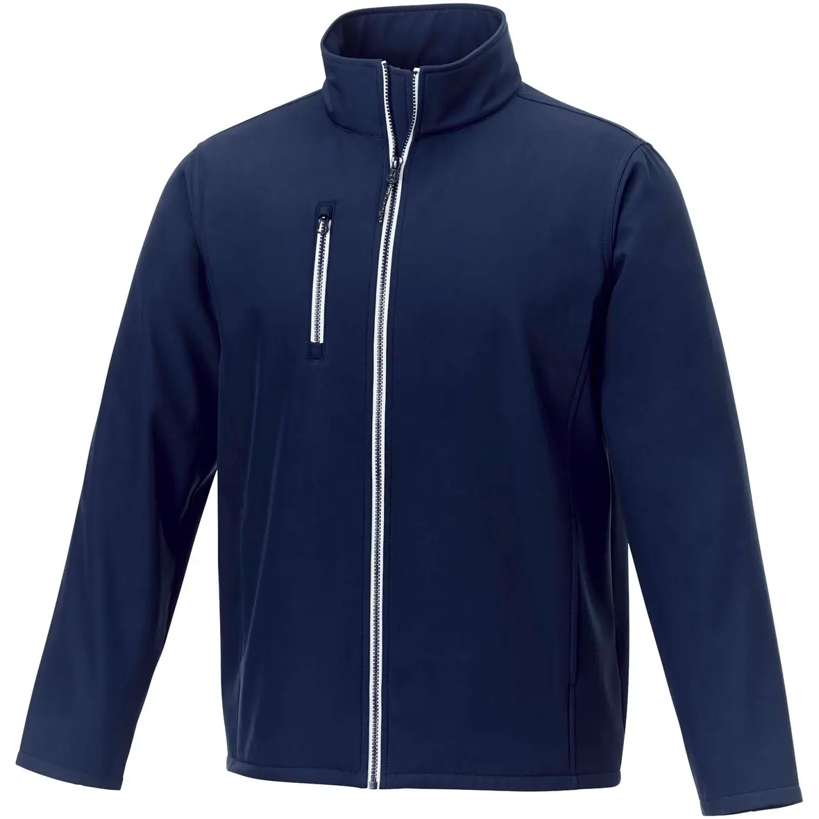 GRS Softshelljacke für Herren aus recyceltem Material – Werbeartikel mit Logo bedrucken