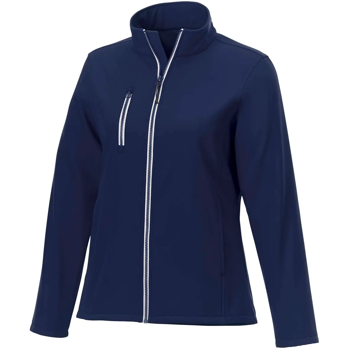 GRS Softshell Jacke für Damen aus recyceltem Material – Werbeartikel mit Logo bedrucken