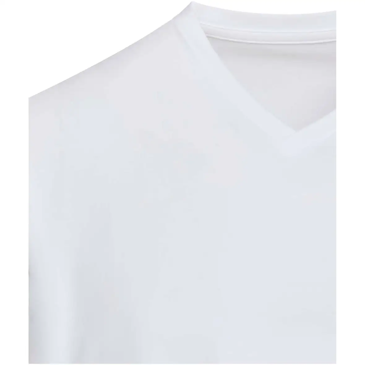 200 g/m² Kurzärmeliges T-Shirt V-Ausschnitt Bio Baumwolle (OCS), unisex – Ansicht 5
