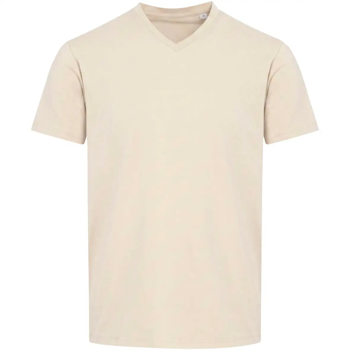 200 g/m² Kurzärmeliges T-Shirt V-Ausschnitt Bio Baumwolle (OCS), unisex – Ansicht 7
