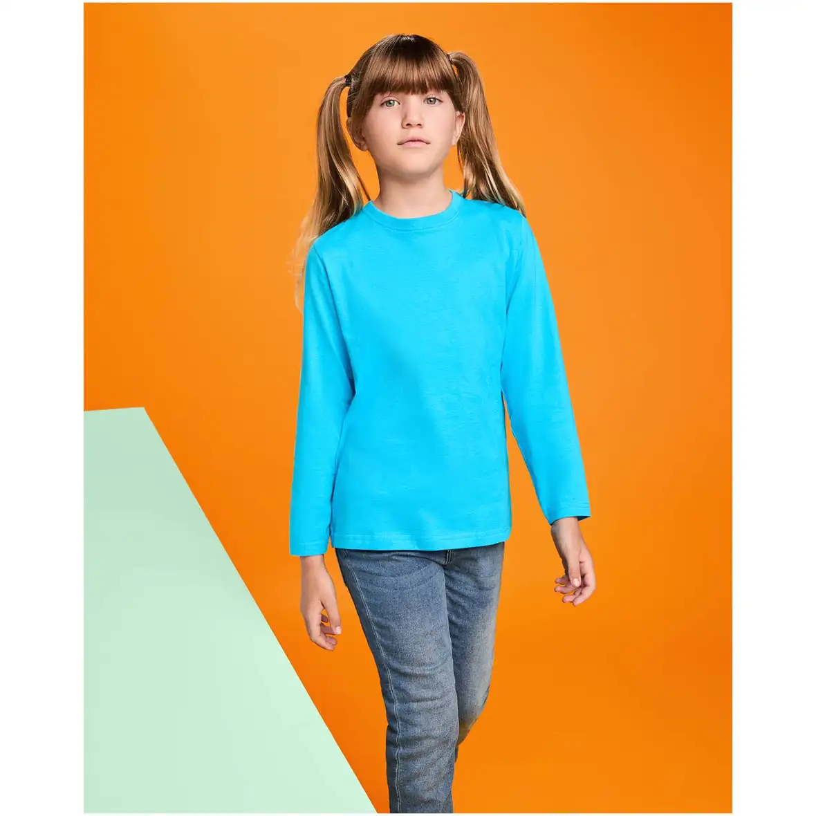 Langerärmeliges T-Shirt für Kinder, 160 g/m2 – Ansicht 27