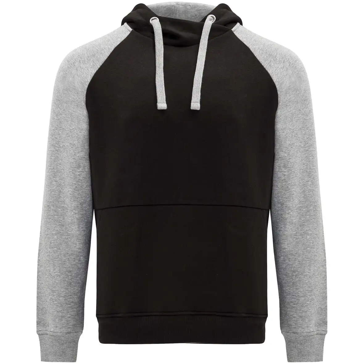 280 g/m² zweifarbiger Kapuzenpullover Unisex – Ansicht 1
