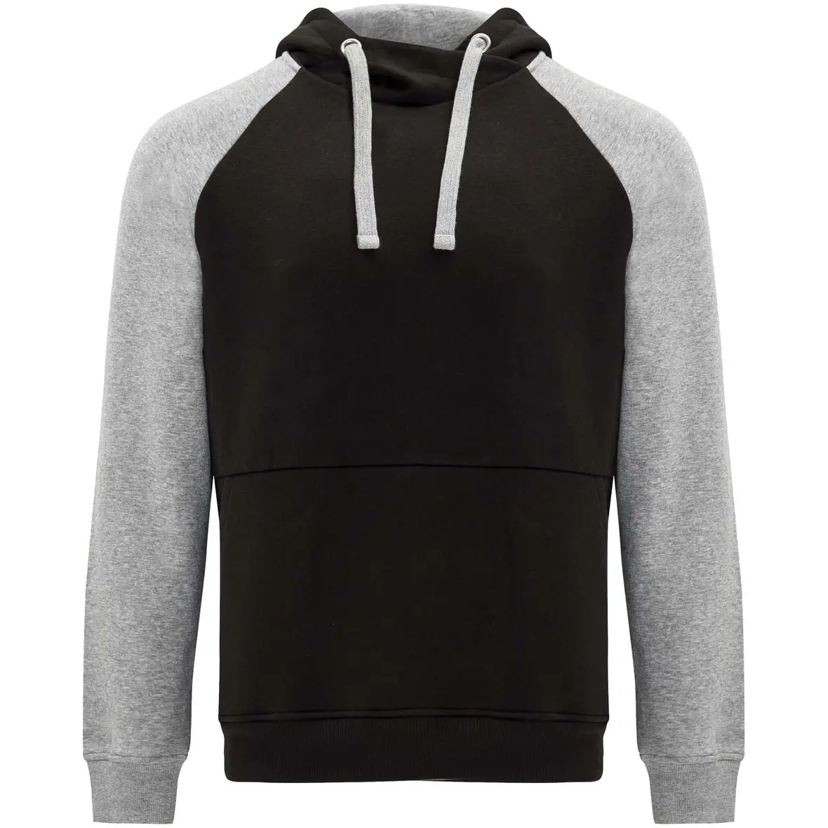 280 g/m² zweifarbiger Kapuzenpullover Unisex – Werbeartikel mit Logo bedrucken