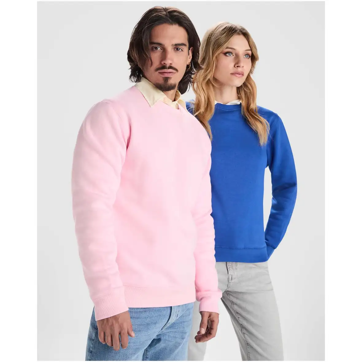 300 g/m² Sweatshirt mit Rundhalsausschnitt aus Bio-Baumwolle Unisex – Ansicht 18