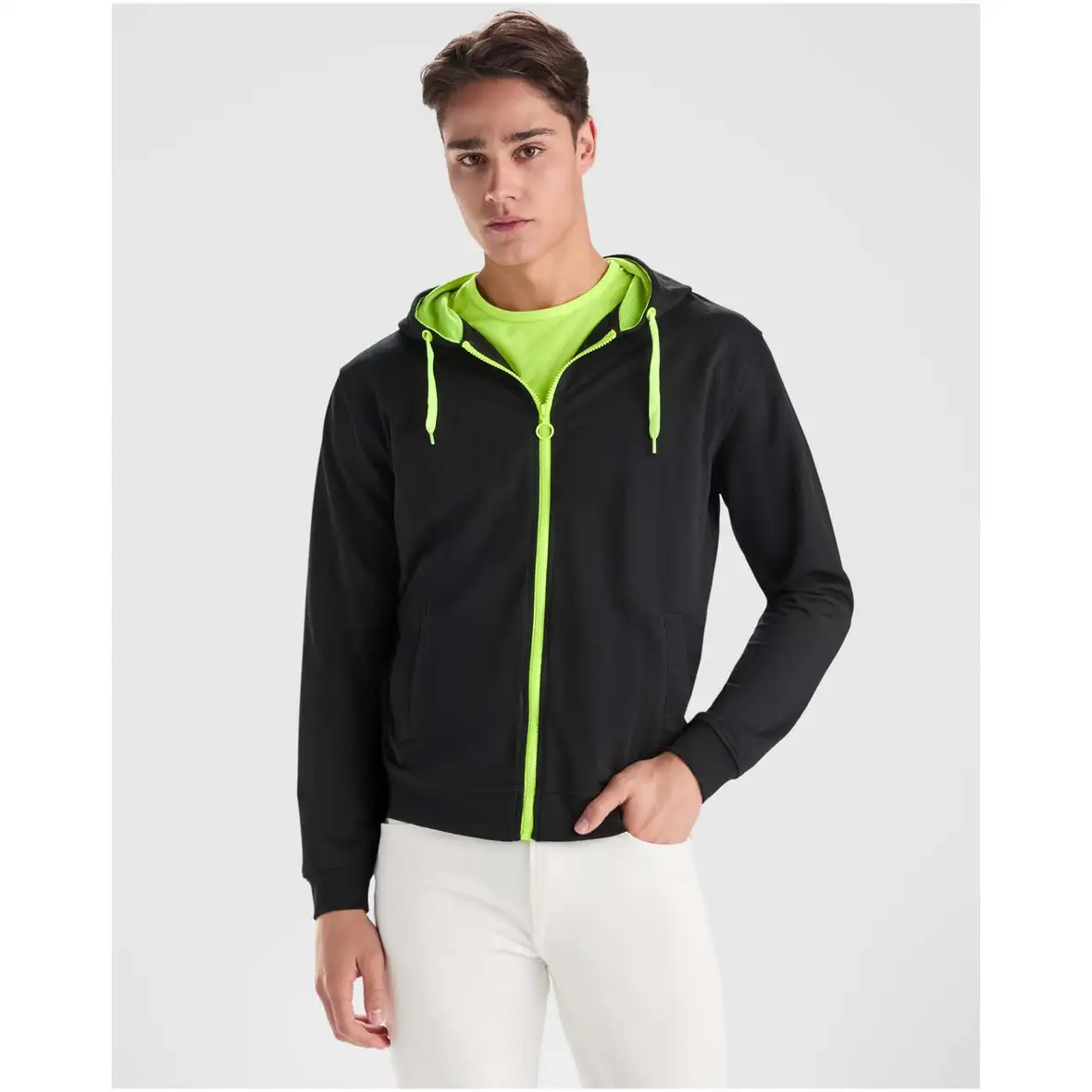 Kaputzensweatjacke Unisex – Ansicht 12