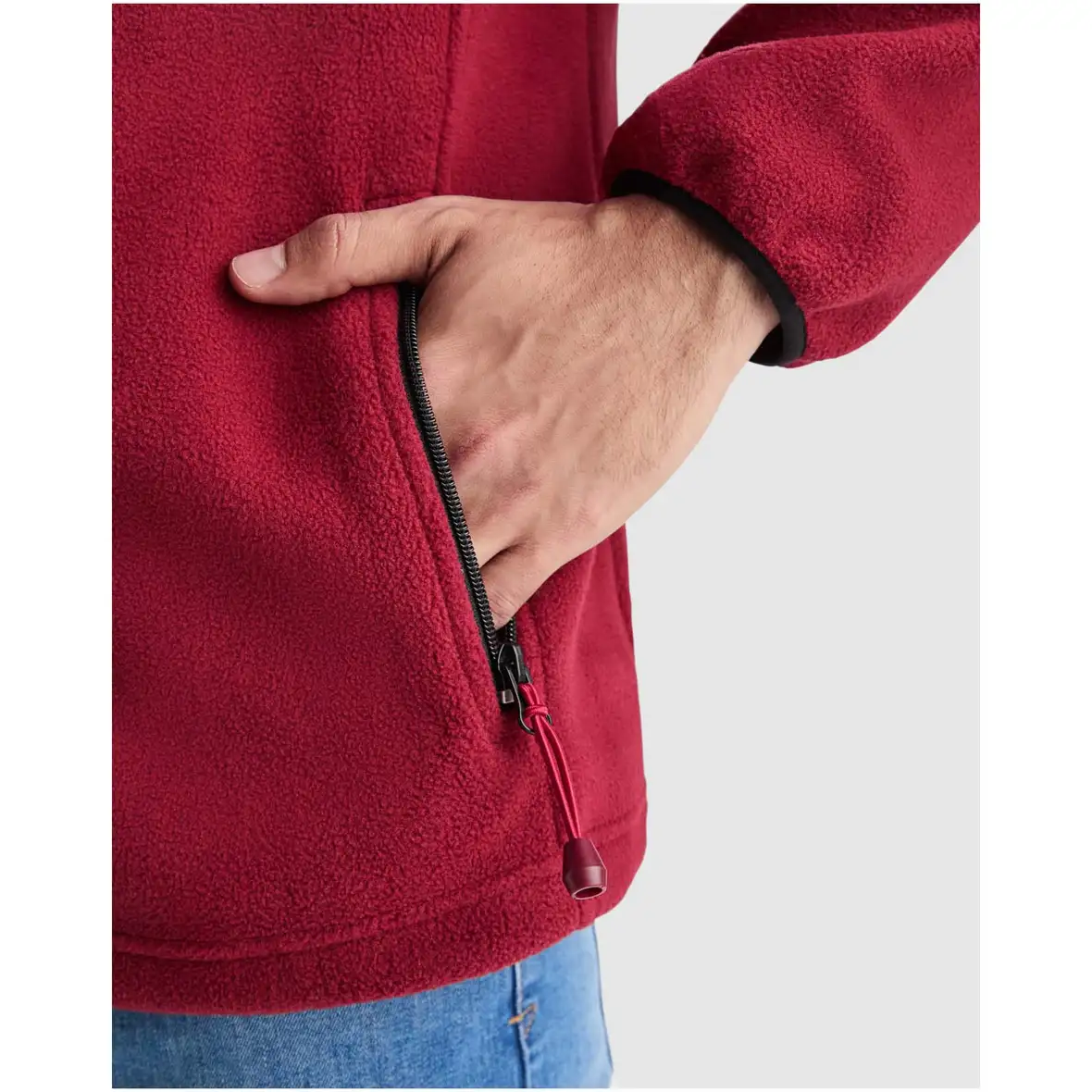 Microfleecejacke für Herren – Ansicht 4