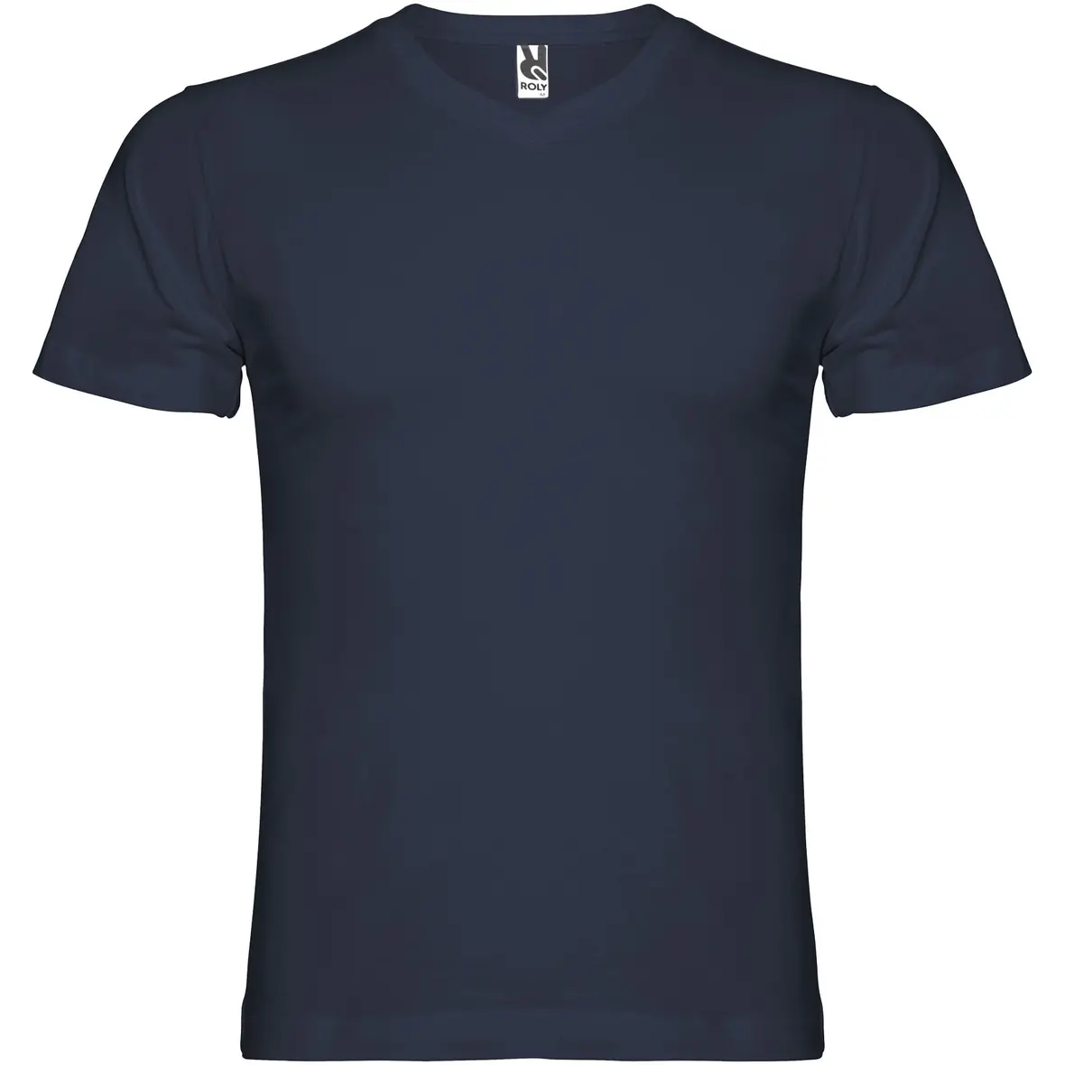 155 g/m² T-Shirt mit V-Ausschnitt für Herren – Werbeartikel mit Logo bedrucken